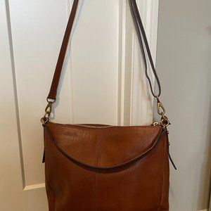 Fossil Jolie Hobo - Brown Leather - Barely Used